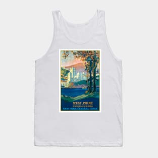 West Point Military Academy USA Vintage Poster 1920s Tank Top